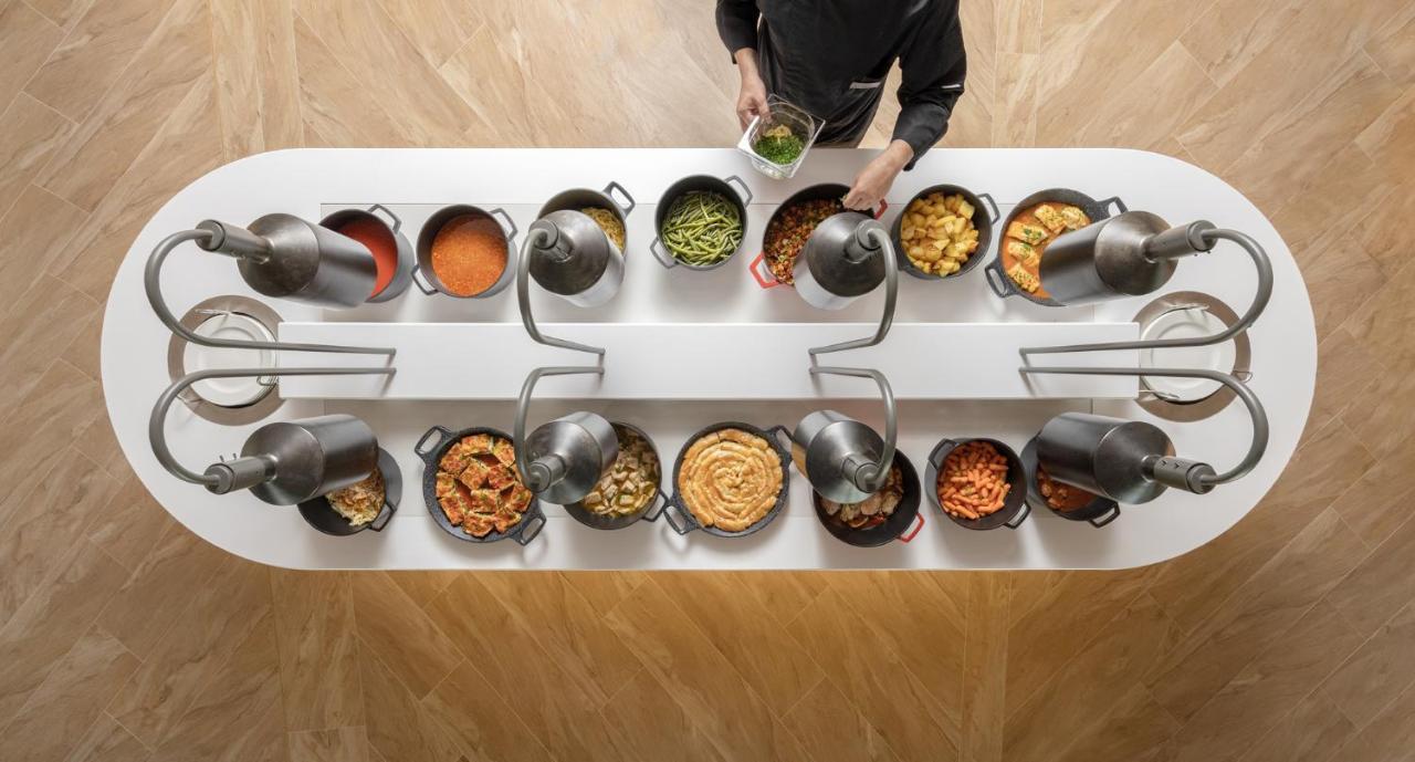 Nautilux Rethymno By Mage Hotels ภายนอก รูปภาพ A salad bar