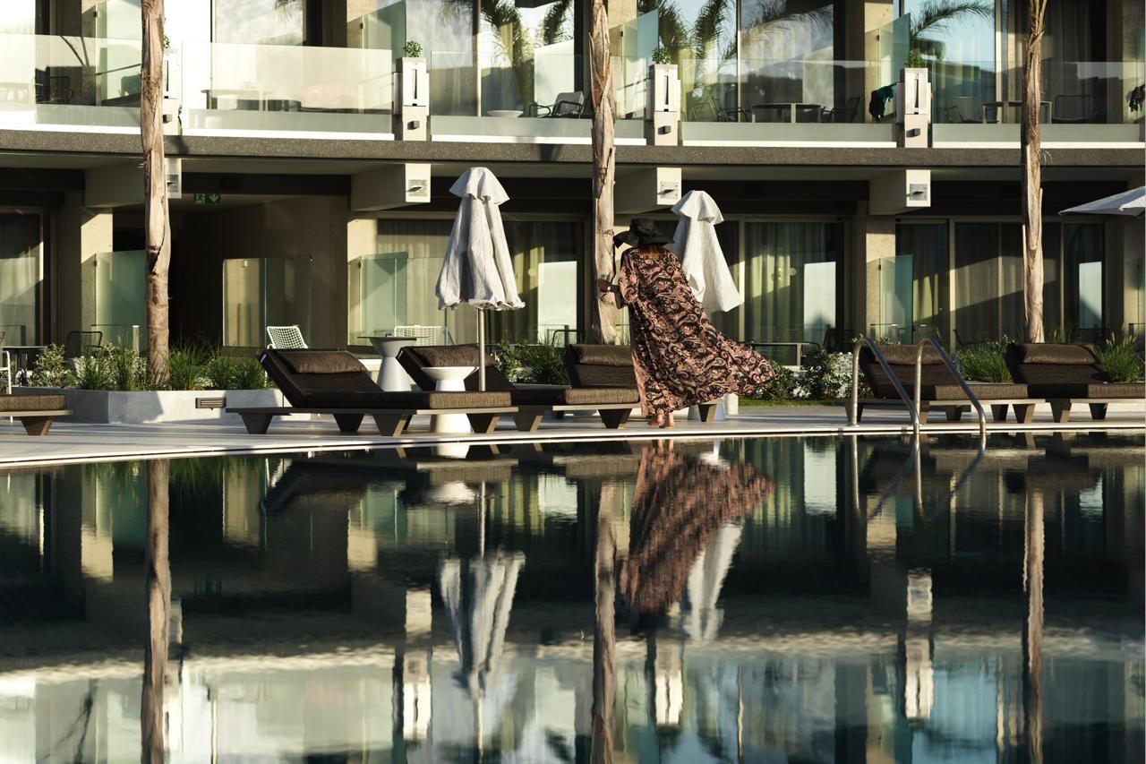 Nautilux Rethymno By Mage Hotels ภายนอก รูปภาพ The swimming pool at the hotel