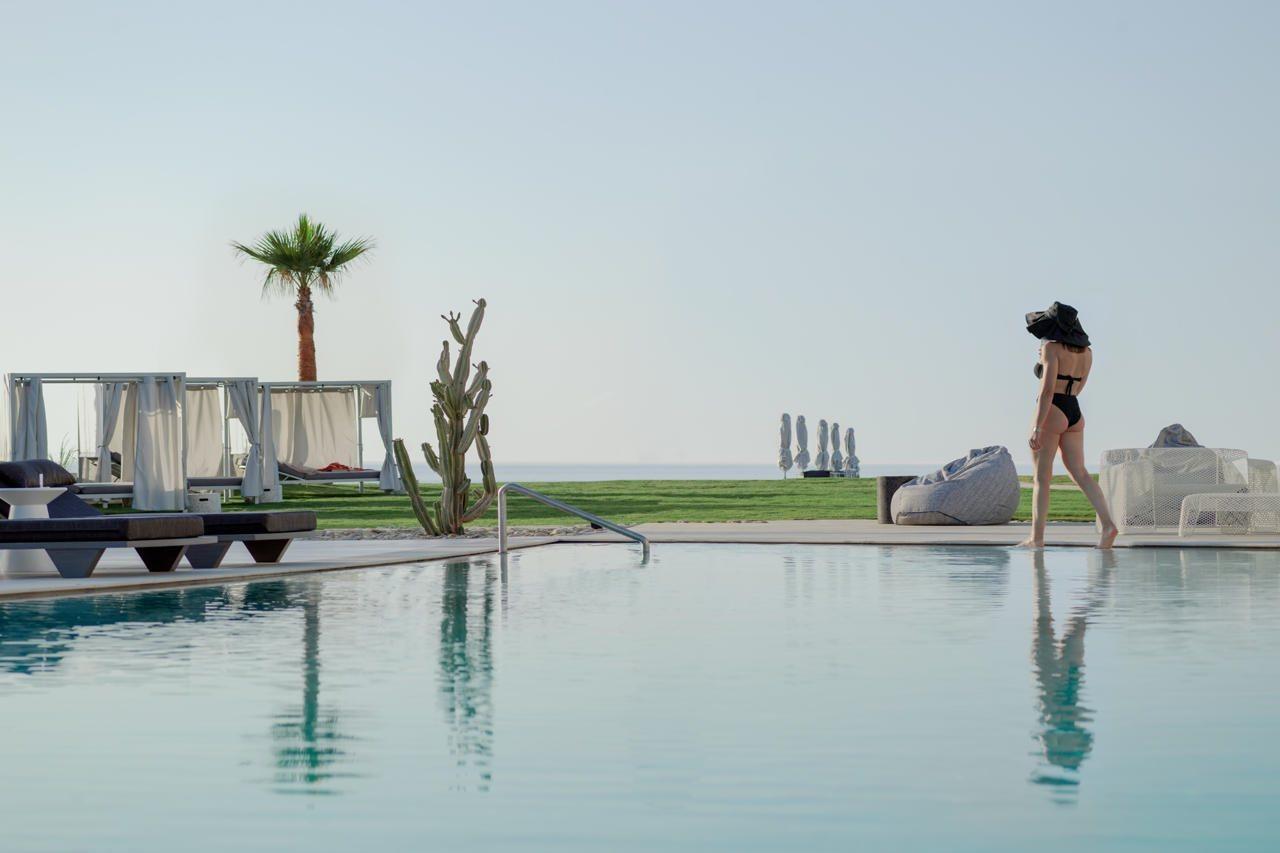 Nautilux Rethymno By Mage Hotels ภายนอก รูปภาพ The pool at the hotel