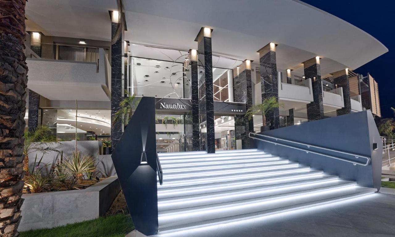 Nautilux Rethymno By Mage Hotels ภายนอก รูปภาพ The main entrance of the hotel