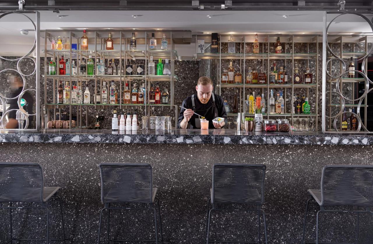 Nautilux Rethymno By Mage Hotels ภายนอก รูปภาพ The bar at the restaurant
