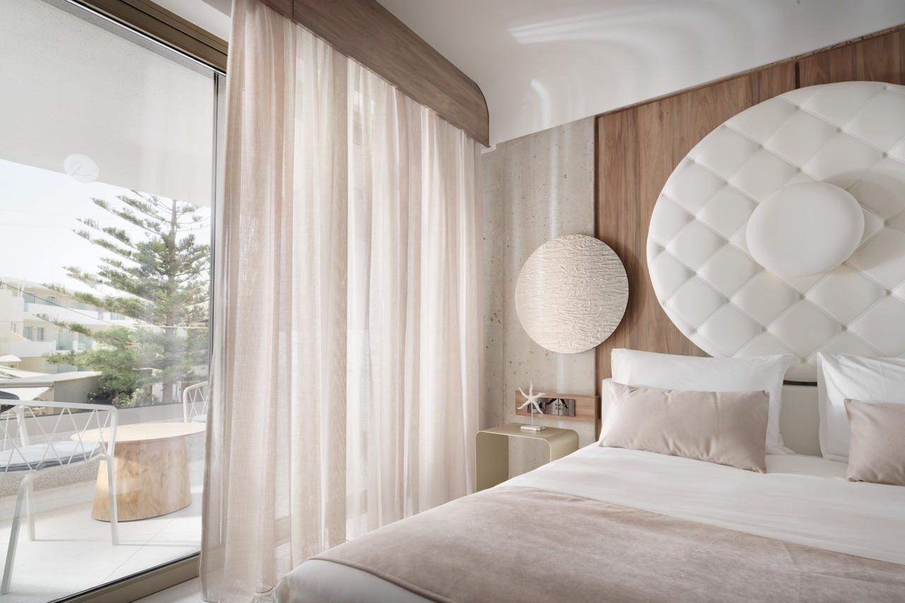 Nautilux Rethymno By Mage Hotels ภายนอก รูปภาพ A bedroom at the hotel