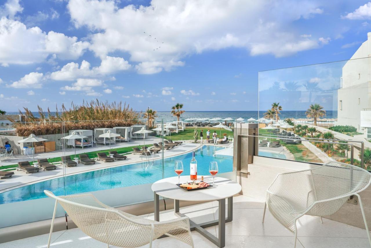 Nautilux Rethymno By Mage Hotels ภายนอก รูปภาพ The resort's pool